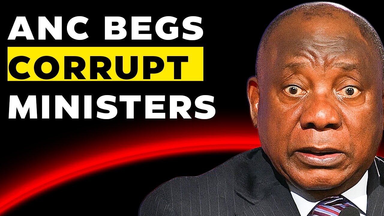 Panic! Ramaphosa Running Out of Options With Corrupt ANC Members