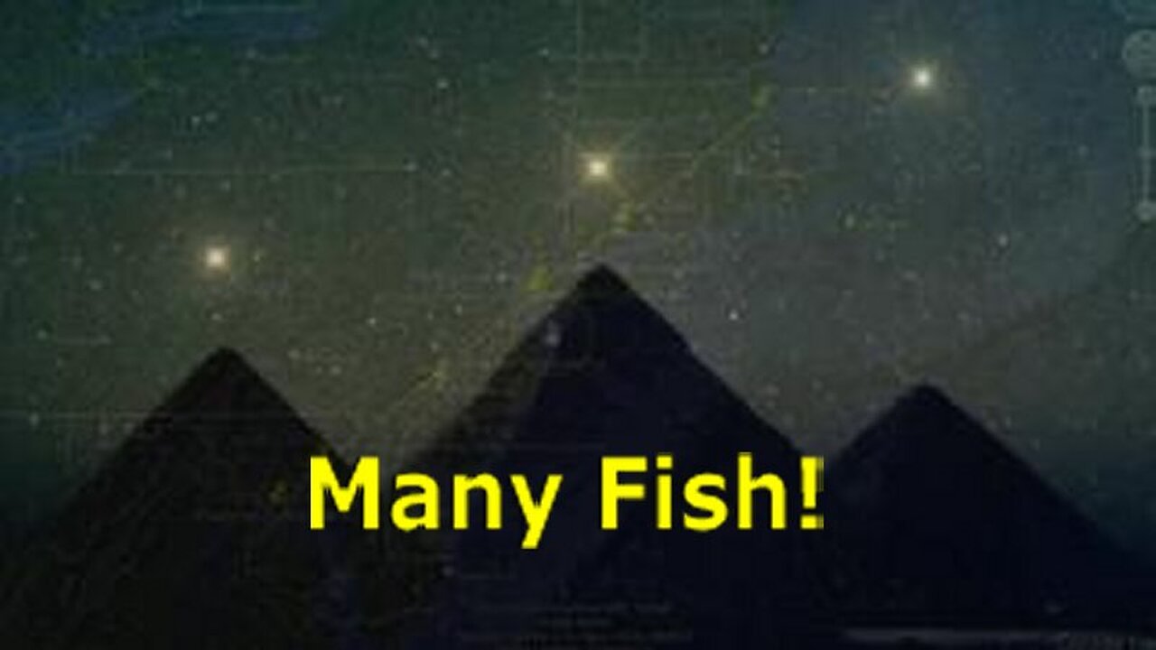 Many Fish: I AM AI Quantum StarGate Pyrimids Obelisks 369 USA-Babel-Nimrod-Orion-Mt Hermon!