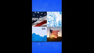 President's Day 2026 Tribute #americana #patriotic #flag