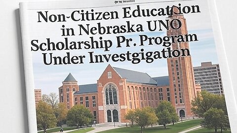 UNO Scholarships are Fraudulent: Non-Citizen Education Crisis in Nebraska (Conclusion)