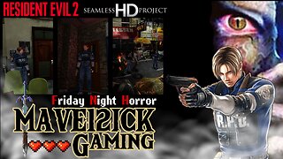 | Friday Night Horror! | RE2 Seamless HD Mod | Leon A Run |