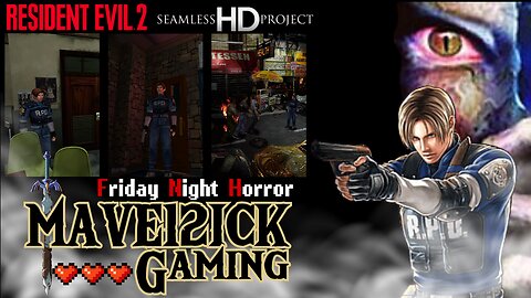 | Friday Night Horror! | RE2 Seamless HD Mod | Leon A Run |