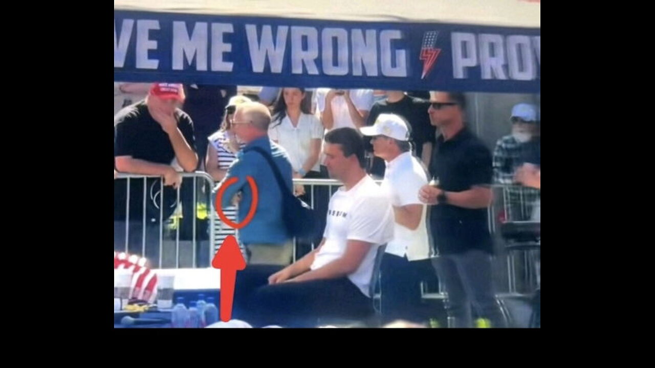 2 GUNSHOTS HEARD. Charlie Kirk assassinated by his security team