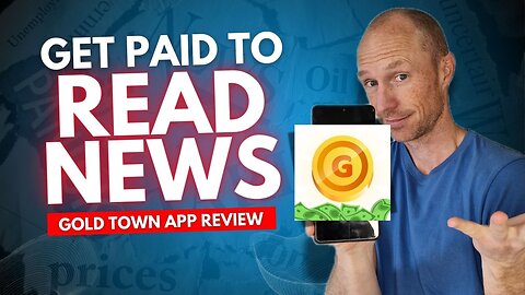 Read News, Take Quizzes... and Get Paid! But Is It Worth It? (Gold Town App Review)