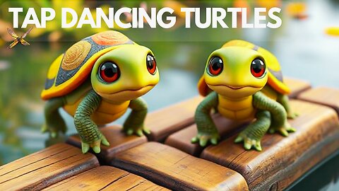 Tap-Dancing Turtles | Fun Kids Song About Rhythm & Counting