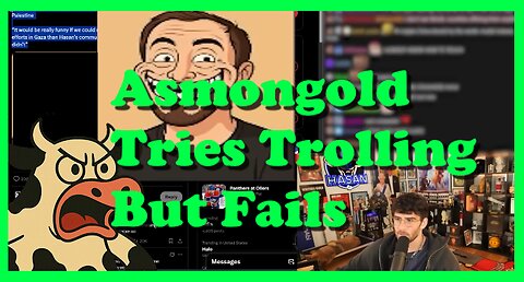 Asmongold Trolls Hasan Piker By Loving Palenstine | Hasan Piker Clips