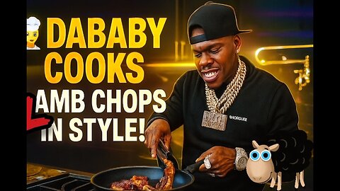 DaBaby Whips Up LAMB CHOPS?! 👀🍖🔥