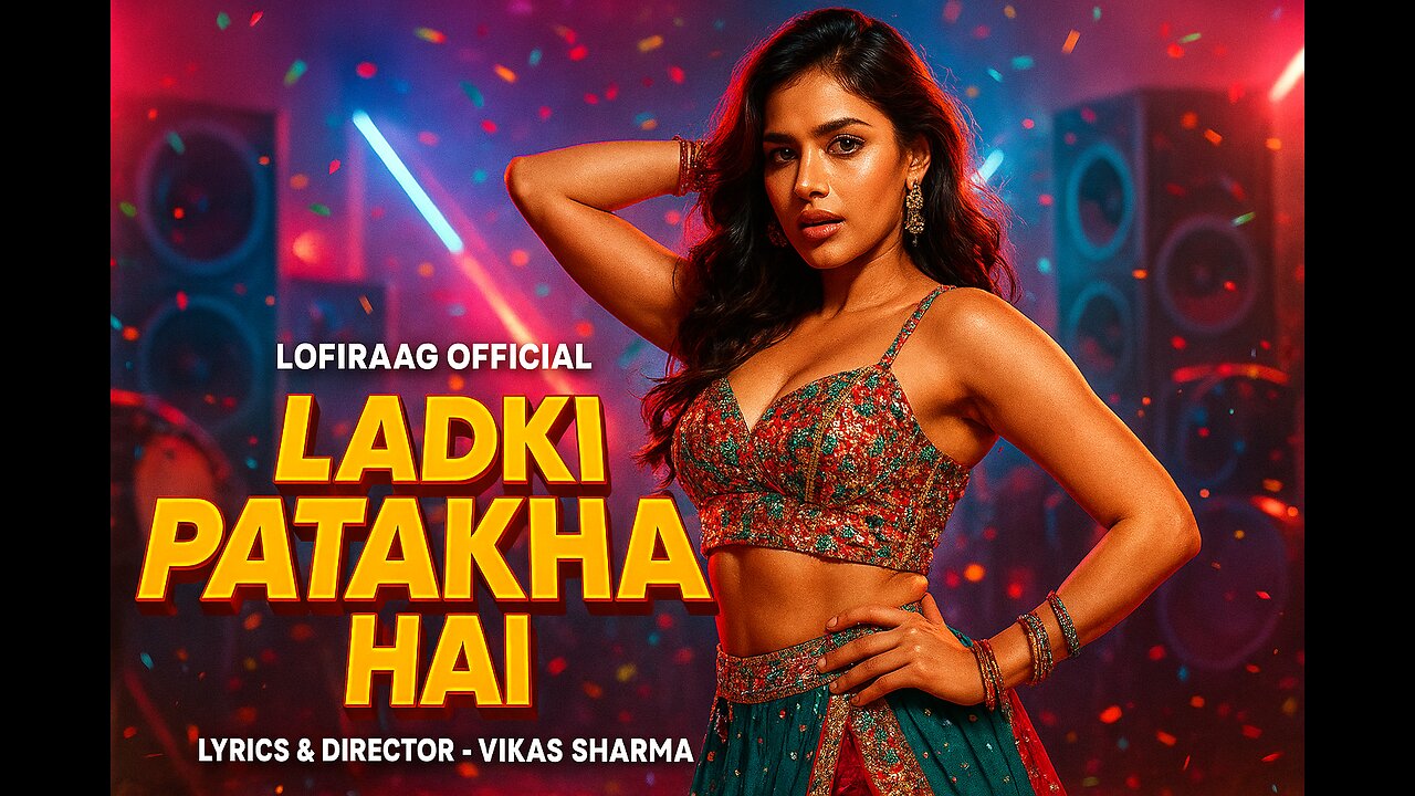 New Hindi Dance Song 2025 🔥 LADKI PATAKHA HAI 💃 | Bollywood Style Banger | LofiRaag Official
