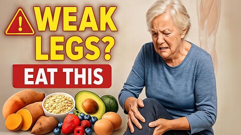 ⚠️ Seniors: Weak Legs After 60? Eat THIS to Get Stronger Naturally (No Pills)