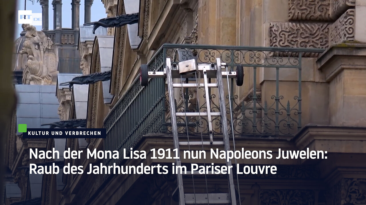 Nach der Mona Lisa 1911 nun Napoleons Juwelen: Raub des Jahrhunderts im Pariser Louvre