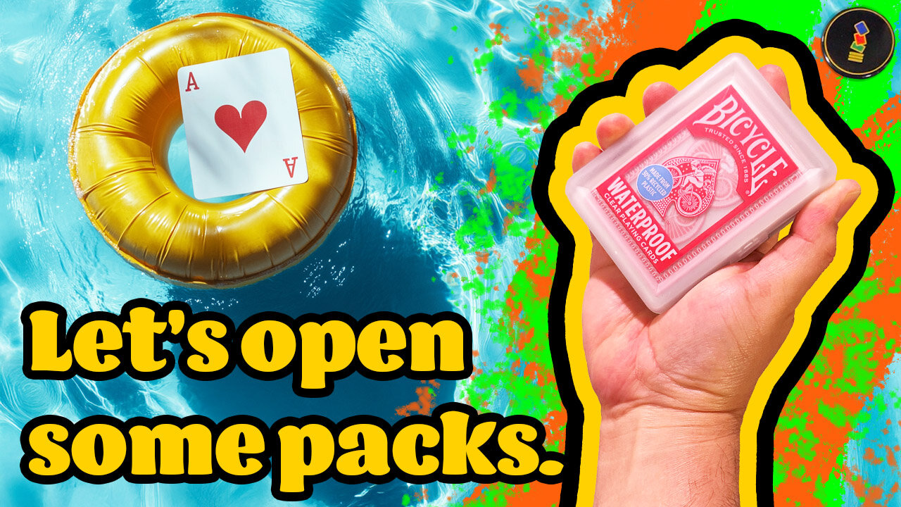 Taking a dip? Bicycle Waterproof Plastic Playing Cards Review!