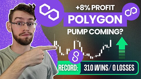 Polygon 8% PUMP After Flashing Buy Signal? Get Ready!