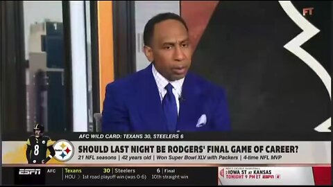 👀 During ESPN's First Take, Stephen A. Smith referred to Texans WR Christian Kirk as "Charlie Kirk"