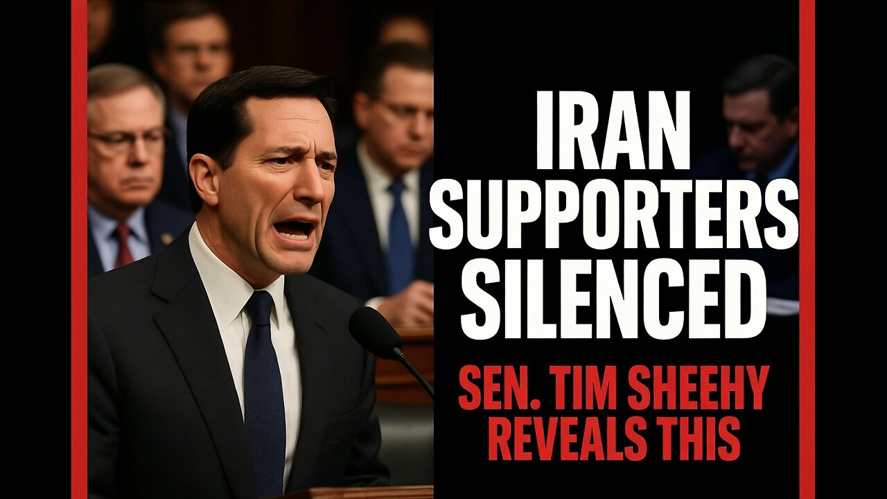 Iran Supporters In Congress SILENCED As Sen. Tim Sheehy Reveals This...