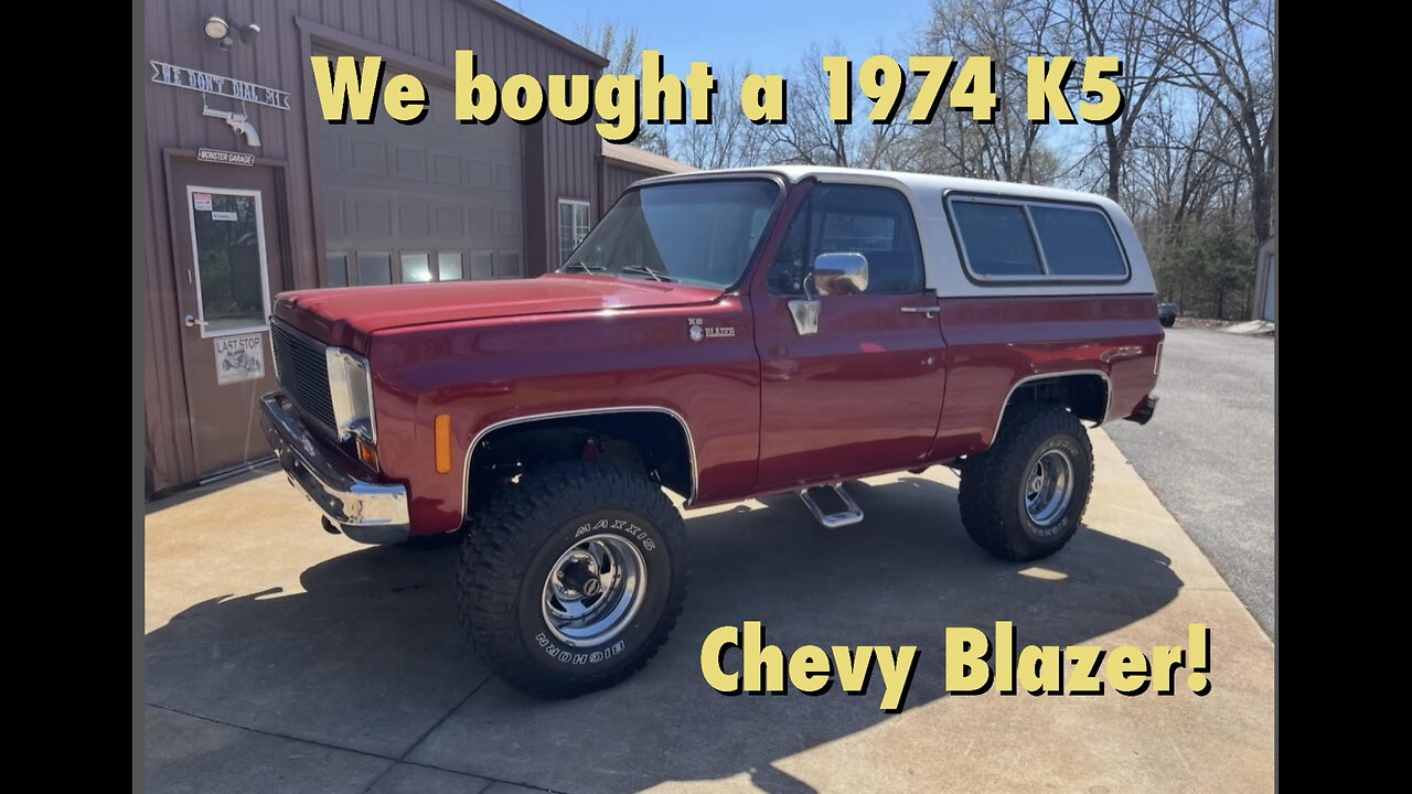 Buying a 1974 Chevy K5 Blazer!