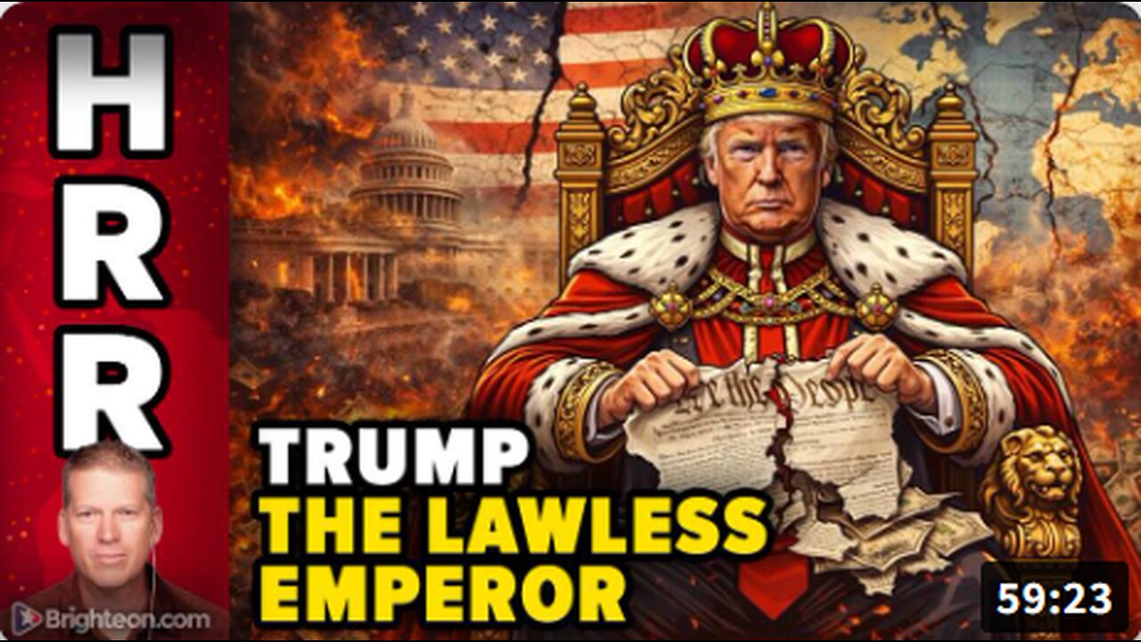 President Trump Shreds the U.S. Constitution and Declares Himself EMPEROR
