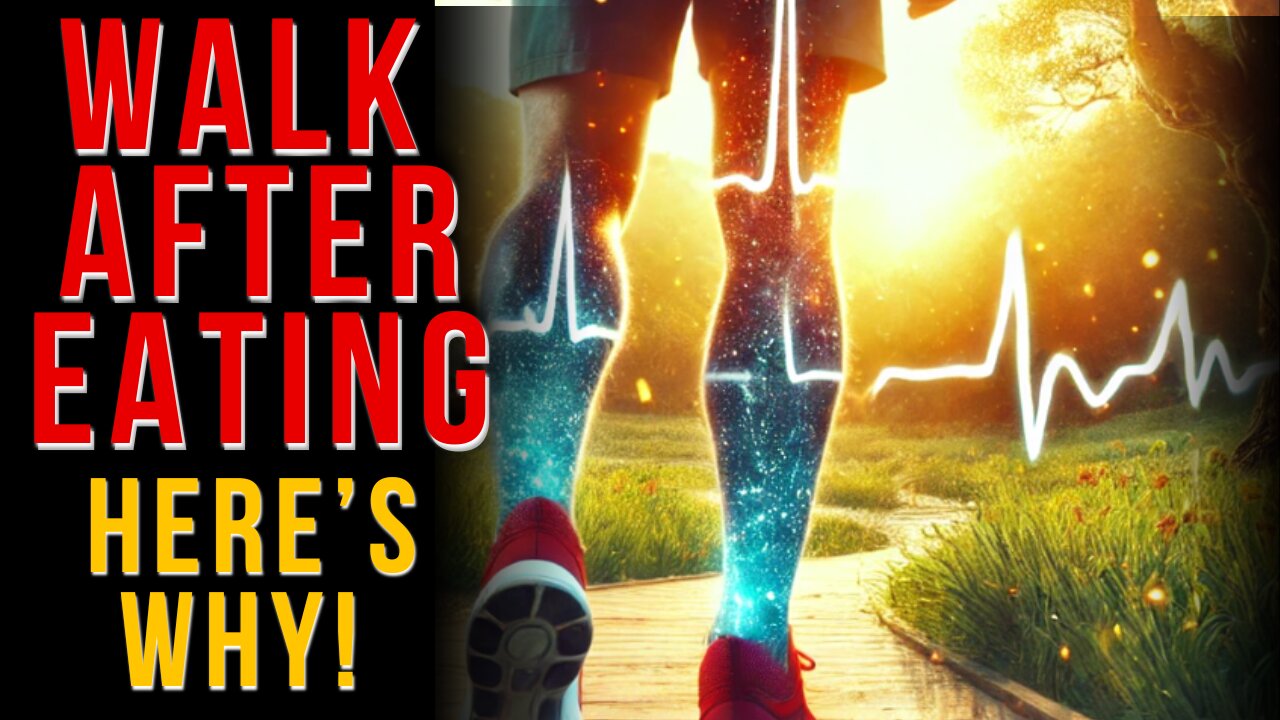 The BEST Way to Control Blood Sugar is to Walk 10 Minutes After Eating