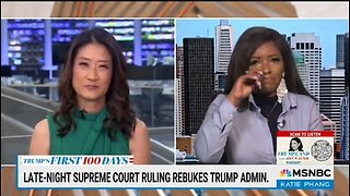 Rep Jasmine Crockett Cries Over Fired MSNBC Host