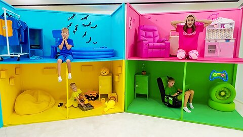 Vlad and Niki Four Colors Playhouse Challenge
