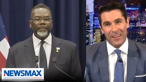 'Doesn't he look like a big baby': Rob Schmitt blasts Chicago's Mayor | News From The Left