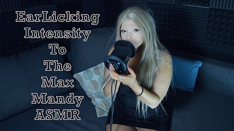 Mandy Intense EarLicking in Her Tight Black Dress (21 Minutes)