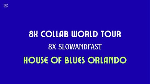8x slowandfast - House Of Blues Orlando 07-07-2025 (Full Audio Show)