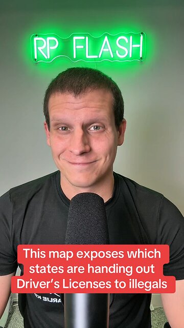 This Map exposes which states are handing out drivers licenses to illegal immigrants