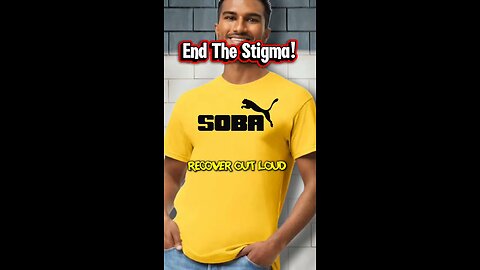 🗣Recover OutLoud! End The Stigma Around Addiction‼️👕#RecoverOutLoud #EndTheStigma #SuitUpAndShowUp
