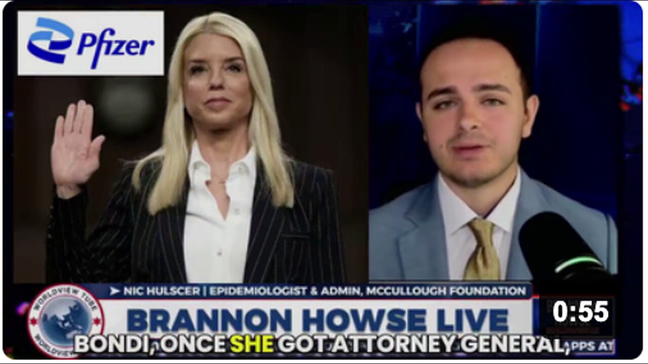 The DOJ under Pam Bondi shut down a federal investigation into Pfizer