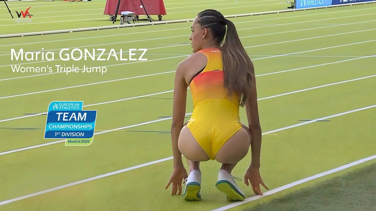 Maria GONZALEZ Highlights Womens Triple Jump 2025