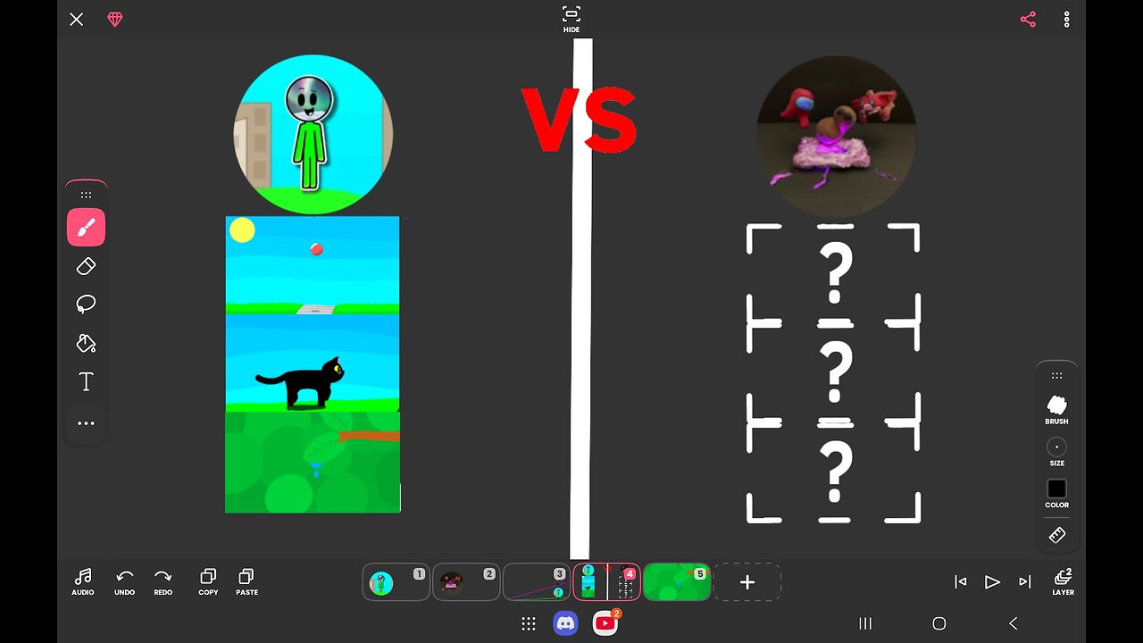 me vs ClayStopMotionStudio (animation battle)