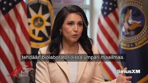 USA:n kansallisen tiedustelun johtaja Tulsi Gabbard puhuu Gain-of-Function -tutkimuksesta (suom.)