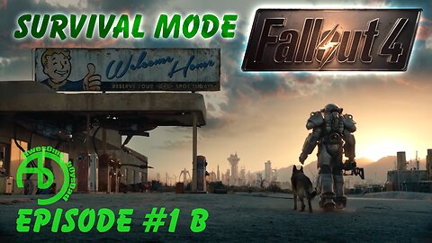 FALLOUT 4 | EP#1B | Settlement Building | Survival Mode | 2k | All DLCs