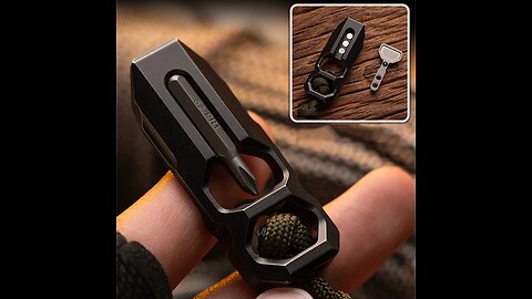 EDC Outdoor Portable Decompression Crowbar