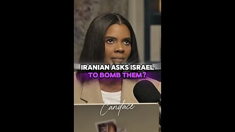 Candace ~ Iranian asks Israel to bomb a news agency, right before Israel bombs a news