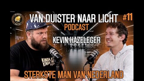 Kevin Hazeleger bij duister naar licht podcast