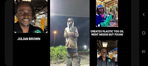 JULIAN BROWN YOUNG BLACC KID WHO INVENTED PLASTIC TOO OIL GASOLINE CAME UP MISSIN BUTT DA SAY HE💪🏾🔵