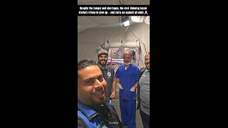 Even the Doctors in Gaza are "Starving". Bunch of FAT liers...