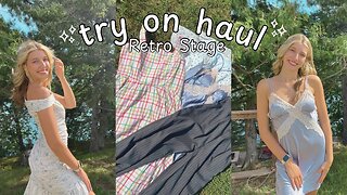 Retro Stage Summer Try On Haul