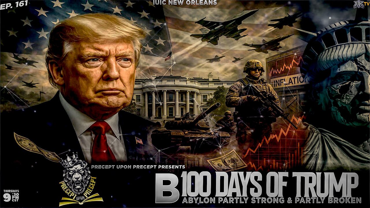 PRECEPTUPONPRECEPT: 100 DAYS OF TRUMP: BABYLON PARTLY STRONG & PARTLY BROKEN