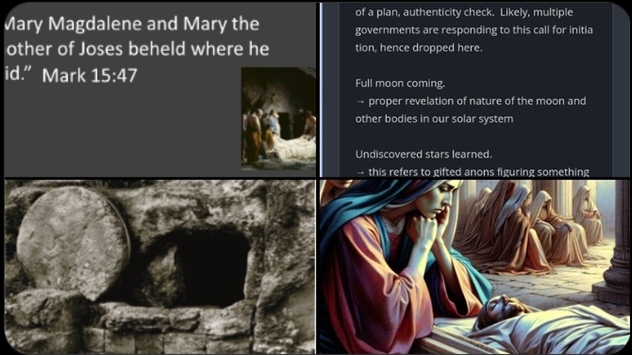 ☀️ Q 1547 & Mark 15:47 | Mary Magdalene, Cryptic, Demiurge, Majestic 12, Morning Sun Brings Heat
