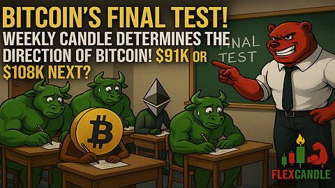 🚨 BITCOIN’S FINAL TEST?! Weekly Candle Close Could Decide The Next BULL Or BEAR Market! 💥 EP. 204