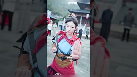 The girl competes in a martial arts contest with handcuffs weighing a thousand tons