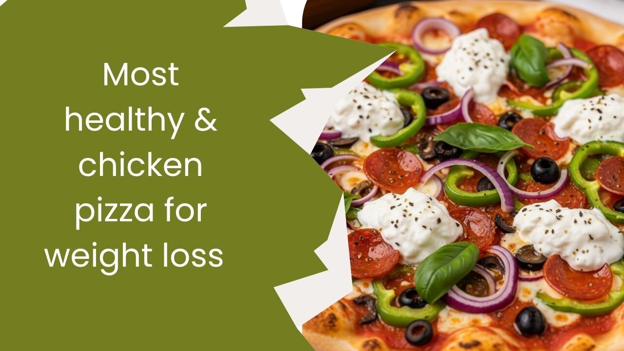Pizza healthy recipe|weight loss recipe|healthy chicken recipes|how to make pizza can