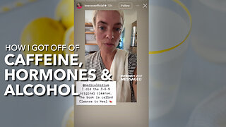 How I Got Off Of Caffeine, Hormones & Alcohol