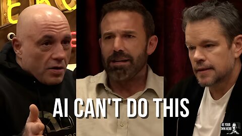 Ben Affleck: AI Can’t Write Great Movies | Rogan & Damon