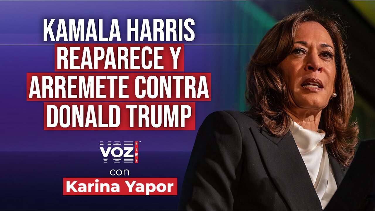 ¿Kamala Harris estará buscando postularse?