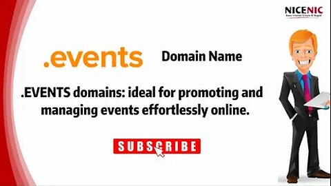 Cheap .EVENTS Domain Name: Ideal for promoting and managing events effortlessly online.