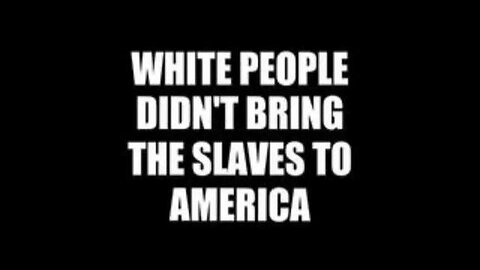 All The Slave Owners Were Jewish! (Whites Stopped It) ✡️