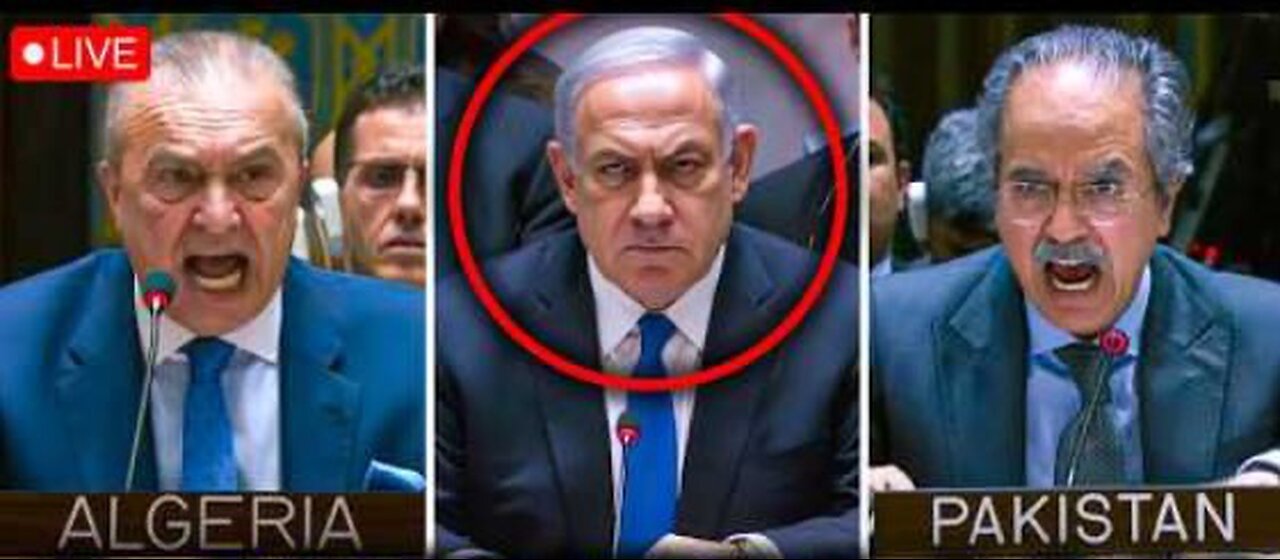 Algeria and Pakistan CONFRONT Israel LIVE at UN After Qatar Strikes